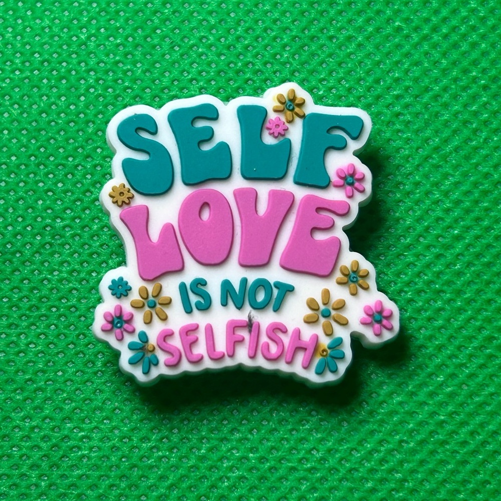 🌼 (5/$10 or 10/$15) NEW Self Love Affirmations Croc Shoe Charm Collection